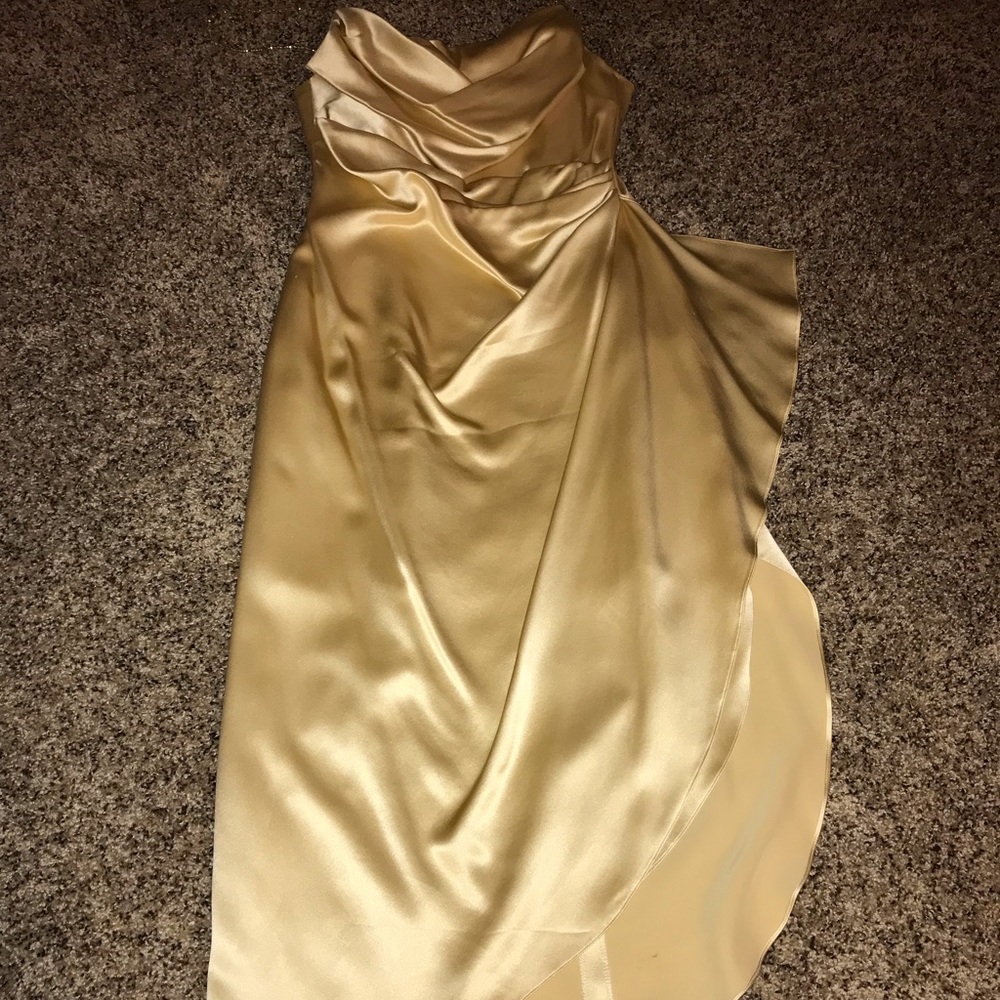 Silk designer dress